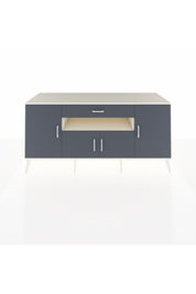 Kronos Konsol 3 Raflı Tek Çekmeceli 4 Kapaklı 176x59x83 - S610M035V08C