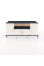 Kronos Konsol 3 Raflı Tek Çekmeceli 4 Kapaklı 176x59x83 - S610M035V15C