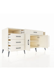Kronos Konsol 4 Raflı 7 Çekmeceli 2 Kapaklı 176x59x83 - S610M036V04C