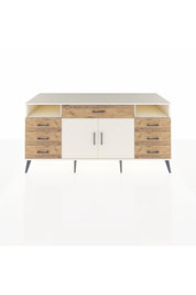 Kronos Konsol 4 Raflı 7 Çekmeceli 2 Kapaklı 176x59x83 - S610M036V06C
