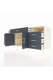 Kronos Konsol 4 Raflı 7 Çekmeceli 2 Kapaklı 176x59x83 - S610M036V08C