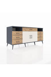 Kronos Konsol 4 Raflı 7 Çekmeceli 2 Kapaklı 176x59x83 - S610M036V15C