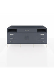Kronos Konsol 4 Raflı 7 Çekmeceli 2 Kapaklı 176x59x83 - S610M036V17C