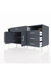Kronos Konsol 4 Raflı 7 Çekmeceli 2 Kapaklı 176x59x83 - S610M036V17C