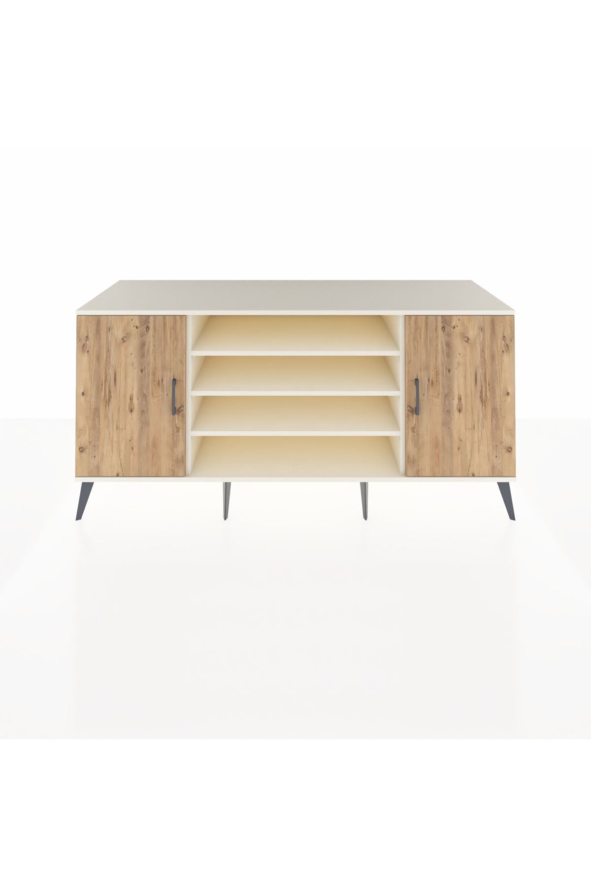 Kronos Konsol 5 Raflı 2 Kapaklı 176x59x83 - S610M037V01C