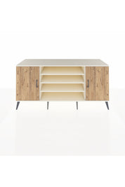 Kronos Konsol 5 Raflı 2 Kapaklı 176x59x83 - S610M037V01C