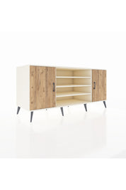 Kronos Konsol 5 Raflı 2 Kapaklı 176x59x83 - S610M037V01C