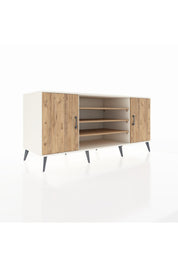 Kronos Konsol 5 Raflı 2 Kapaklı 176x59x83 - S610M037V03C