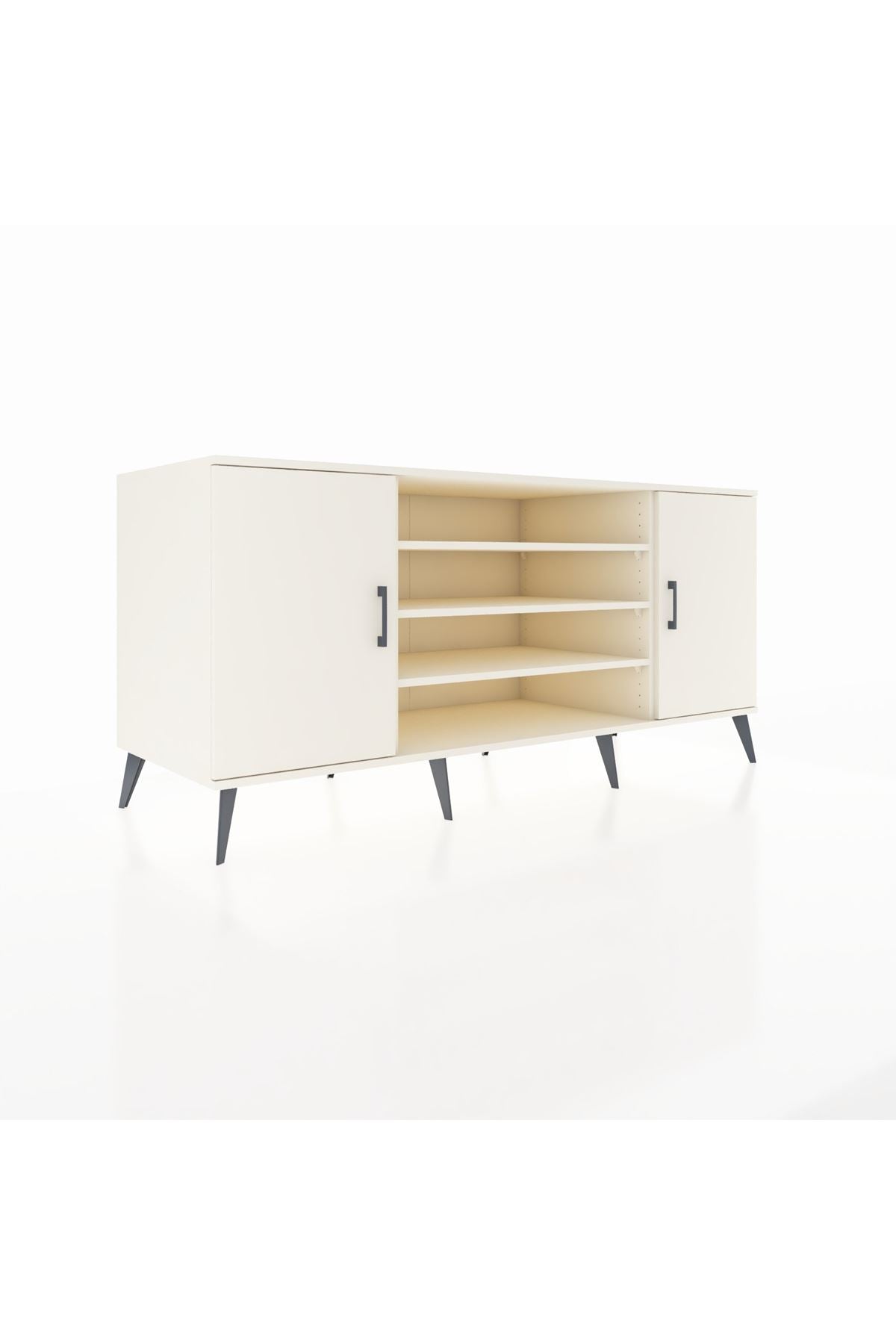 Kronos Konsol 5 Raflı 2 Kapaklı 176x59x83 - S610M037V04C