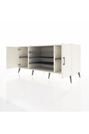 Kronos Konsol 5 Raflı 2 Kapaklı 176x59x83 - S610M037V05C
