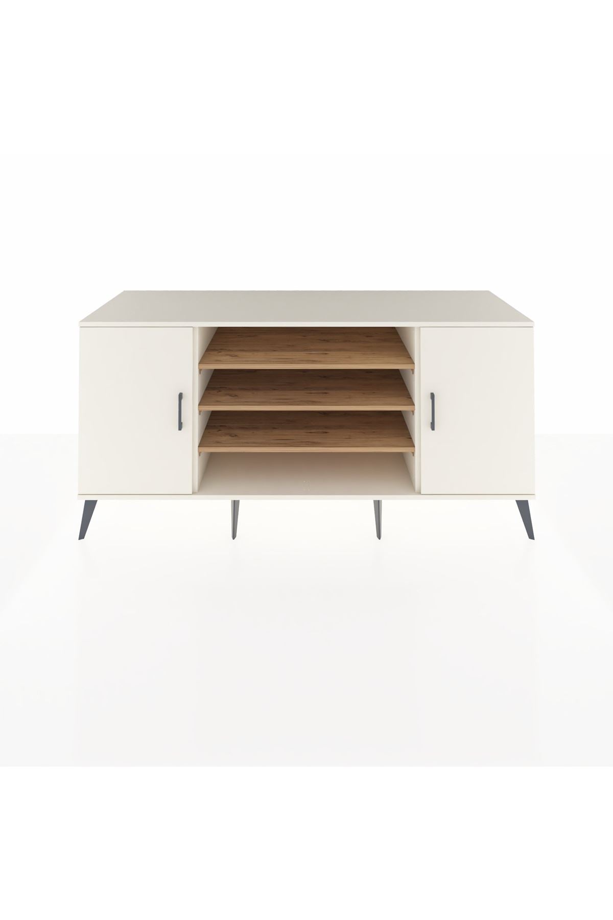 Kronos Konsol 5 Raflı 2 Kapaklı 176x59x83 - S610M037V06C