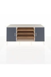 Kronos Konsol 5 Raflı 2 Kapaklı 176x59x83 - S610M037V09C