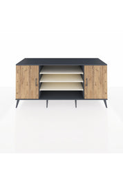 Kronos Konsol 5 Raflı 2 Kapaklı 176x59x83 - S610M037V10C