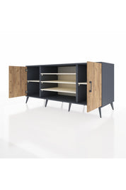 Kronos Konsol 5 Raflı 2 Kapaklı 176x59x83 - S610M037V10C