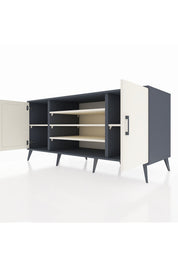Kronos Konsol 5 Raflı 2 Kapaklı 176x59x83 - S610M037V13C