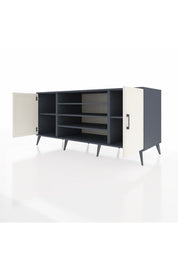 Kronos Konsol 5 Raflı 2 Kapaklı 176x59x83 - S610M037V14C
