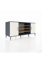 Kronos Konsol 5 Raflı 2 Kapaklı 176x59x83 - S610M037V15C