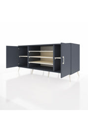 Kronos Konsol 5 Raflı 2 Kapaklı 176x59x83 - S610M037V16C