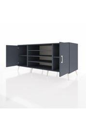 Kronos Konsol 5 Raflı 2 Kapaklı 176x59x83 - S610M037V17C