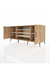 Kronos Konsol 5 Raflı 2 Kapaklı 176x59x83 - S610M037V19C