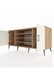 Kronos Konsol 5 Raflı 2 Kapaklı 176x59x83 - S610M037V24C