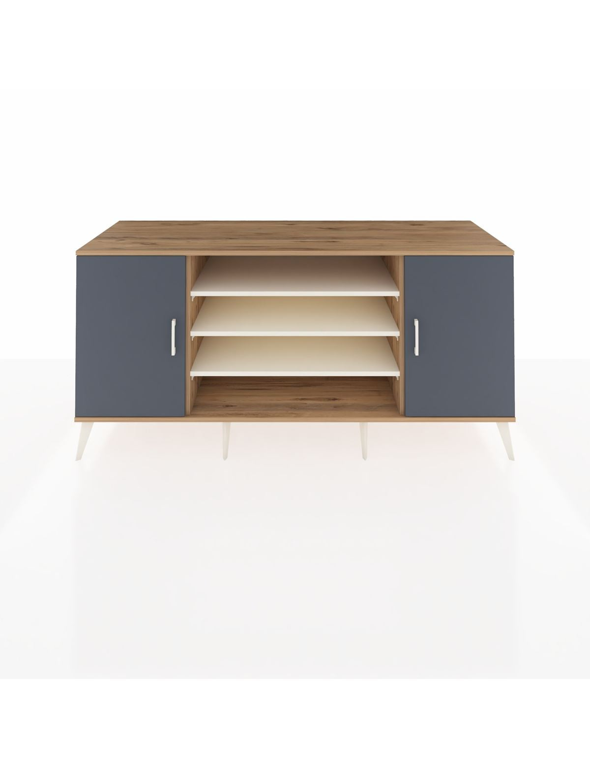 Kronos Konsol 5 Raflı 2 Kapaklı 176x59x83 - S610M037V25C