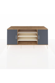 Kronos Konsol 5 Raflı 2 Kapaklı 176x59x83 - S610M037V25C