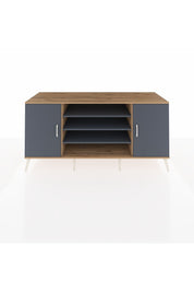 Kronos Konsol 5 Raflı 2 Kapaklı 176x59x83 - S610M037V26C