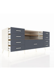 Kronos Konsol 2 Raflı 9 Çekmeceli 176x59x83 - S610M039V02C