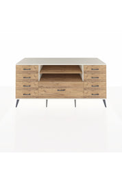 Kronos Konsol 2 Raflı 9 Çekmeceli 176x59x83 - S610M039V03C