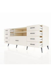 Kronos Konsol 2 Raflı 9 Çekmeceli 176x59x83 - S610M039V04C
