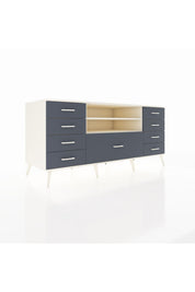 Kronos Konsol 2 Raflı 9 Çekmeceli 176x59x83 - S610M039V05C