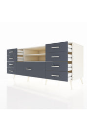 Kronos Konsol 2 Raflı 9 Çekmeceli 176x59x83 - S610M039V05C