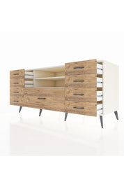 Kronos Konsol 2 Raflı 9 Çekmeceli 176x59x83 - S610M039V06C