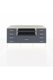 Kronos Konsol 2 Raflı 9 Çekmeceli 176x59x83 - S610M039V08C