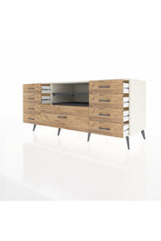 Kronos Konsol 2 Raflı 9 Çekmeceli 176x59x83 - S610M039V09C