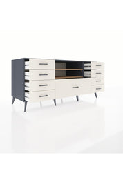 Kronos Konsol 2 Raflı 9 Çekmeceli 176x59x83 - S610M039V10C