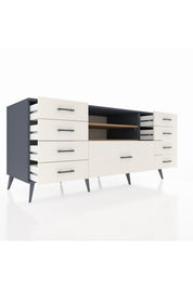 Kronos Konsol 2 Raflı 9 Çekmeceli 176x59x83 - S610M039V10C