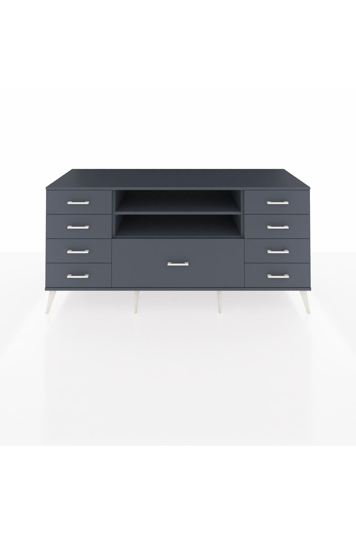 Kronos Konsol 2 Raflı 9 Çekmeceli 176x59x83 - S610M039V17C