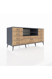 Kronos Konsol 2 Raflı 9 Çekmeceli 176x59x83 - S610M039V18C
