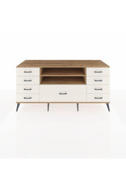 Kronos Konsol 2 Raflı 9 Çekmeceli 176x59x83 - S610M039V19C