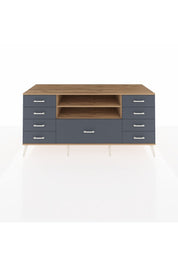 Kronos Konsol 2 Raflı 9 Çekmeceli 176x59x83 - S610M039V20C