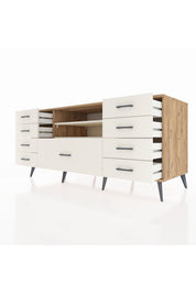 Kronos Konsol 2 Raflı 9 Çekmeceli 176x59x83 - S610M039V22C