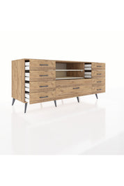 Kronos Konsol 2 Raflı 9 Çekmeceli 176x59x83 - S610M039V24C