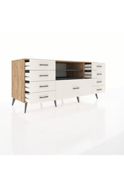 Kronos Konsol 2 Raflı 9 Çekmeceli 176x59x83 - S610M039V25C