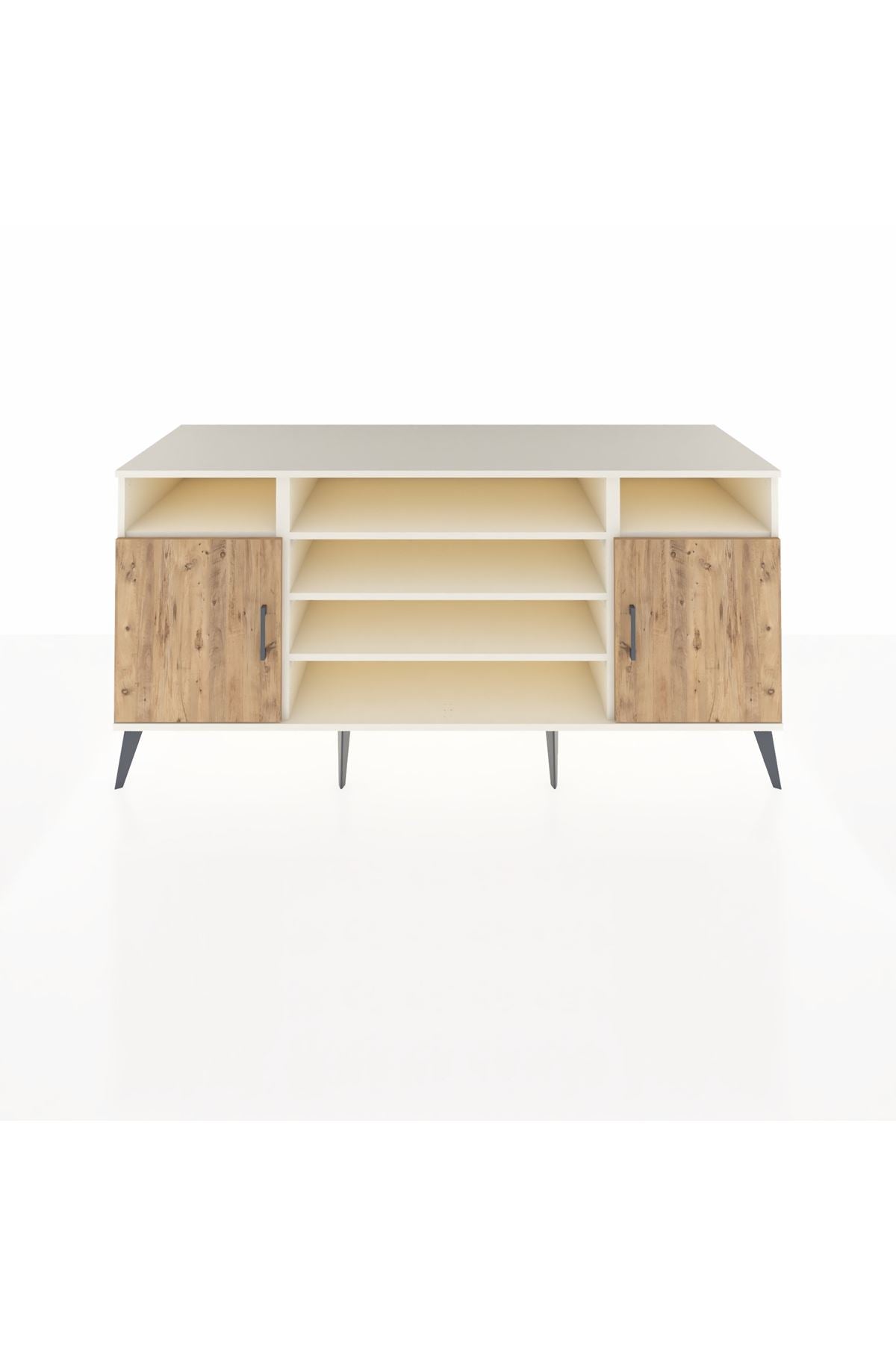 Kronos Konsol 5 Raflı 2 Kapaklı 176x59x83 - S610M040V01C