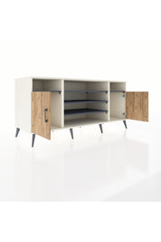 Kronos Konsol 5 Raflı 2 Kapaklı 176x59x83 - S610M040V02C