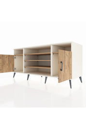 Kronos Konsol 5 Raflı 2 Kapaklı 176x59x83 - S610M040V03C