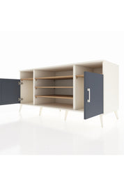 Kronos Konsol 5 Raflı 2 Kapaklı 176x59x83 - S610M040V09C