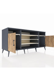 Kronos Konsol 5 Raflı 2 Kapaklı 176x59x83 - S610M040V10C